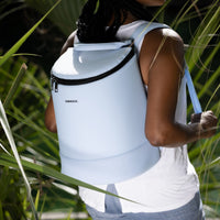 Eola Periwinkle Backpack Cooler