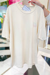 Cream Worthy Ombre Graphic Tee - Shop Kendry Collection Boutique