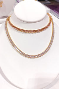 Lauren Kenzie Baguette Necklace