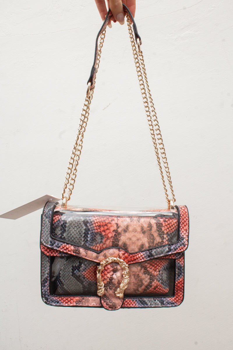 Python discount crossbody bag