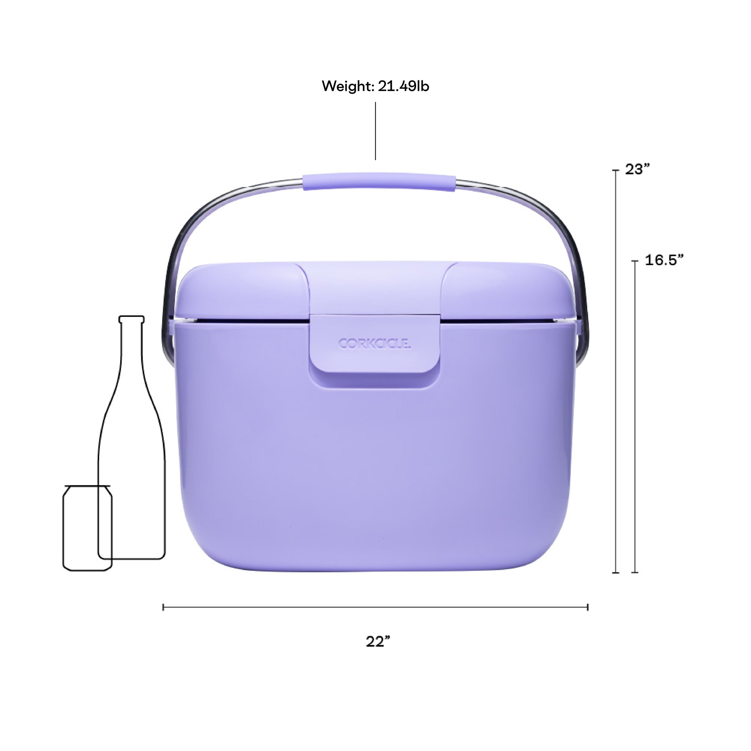 Corkcicle, Kitchen, Corkcicle Lunch Adair Crossbody Bag Cooler Lunchbox  Drink Cooler