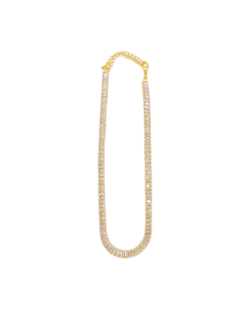 Lauren Kenzie Baguette Necklace