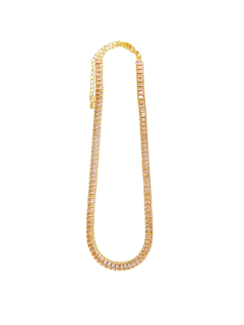 Lauren Kenzie Baguette Necklace