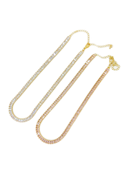 Lauren Kenzie Baguette Necklace