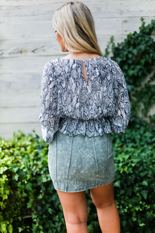 Rhinestone Fringe Belt Skirt - Kendry Collection Boutique